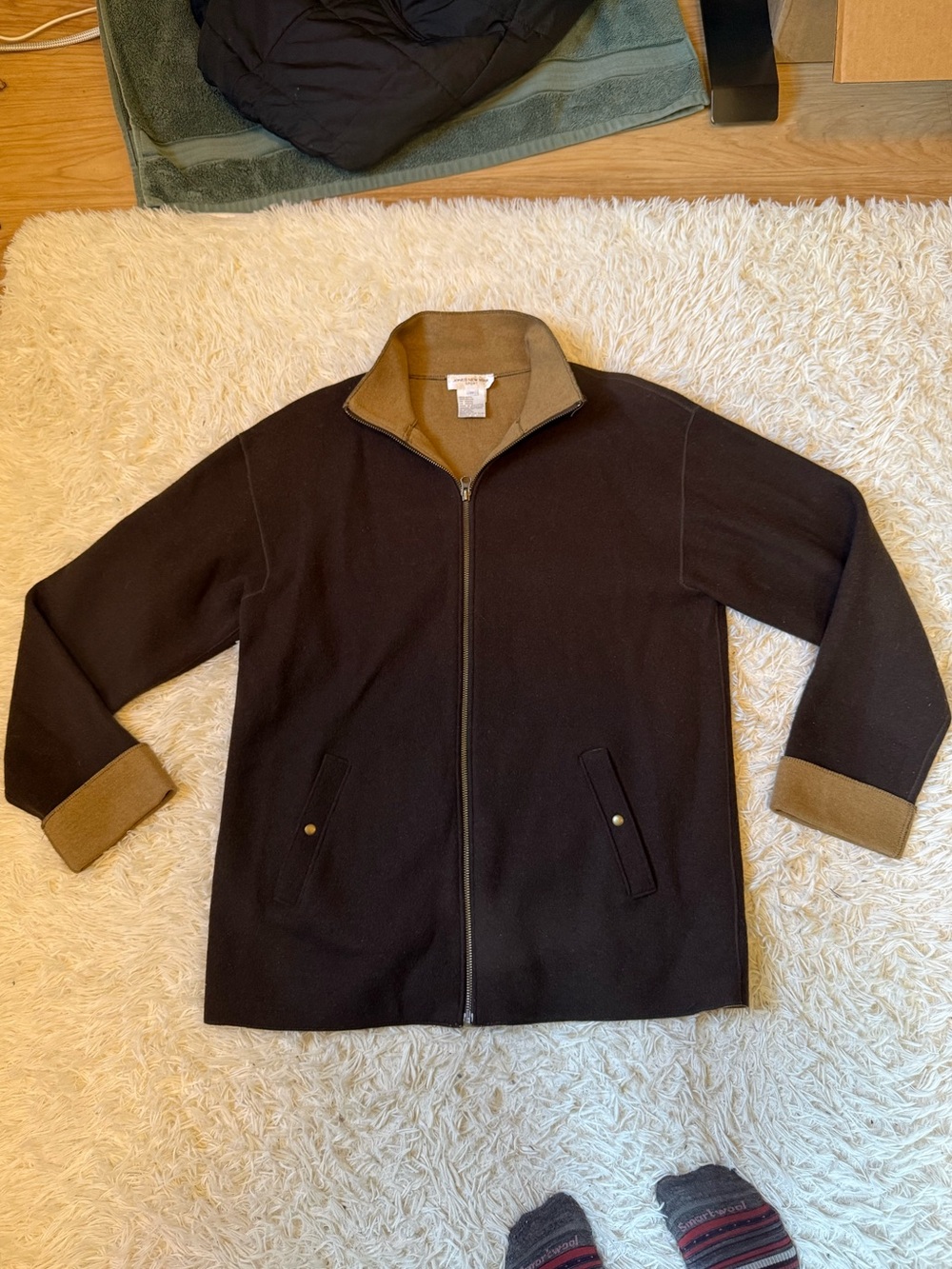 Jones New York Zip Up Sweater
